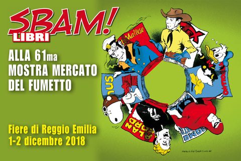 Sbam! alla Mostra Mercato di Reggio Emilia 2018