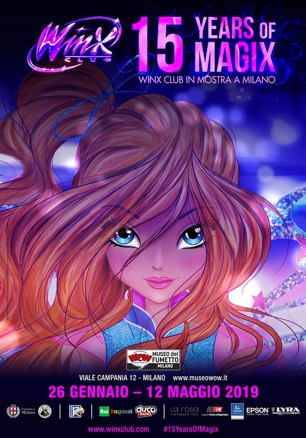 15 anni di Winx al Museo Wow