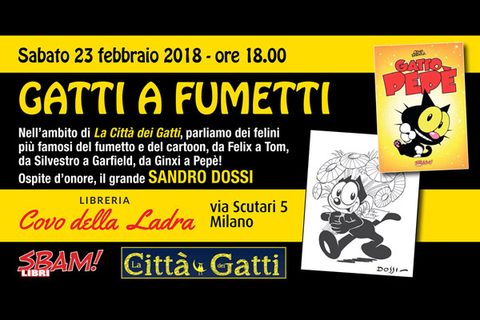 Gatti a Fumetti – Da Felix a Pepè