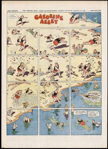 Gasoline Alley in mostra