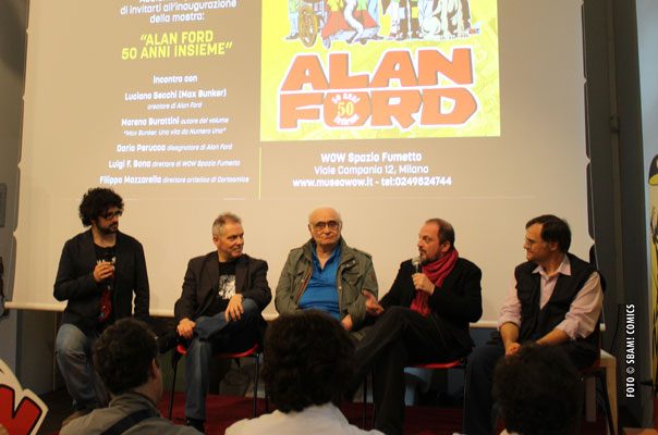 Inaugurata la mostra di Alan Ford al Museo Wow