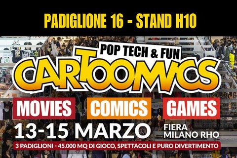 Cartoomics 2020, cominciate a prendere nota…