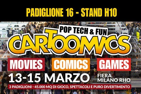Cartoomics 2020, cominciate a prendere nota…