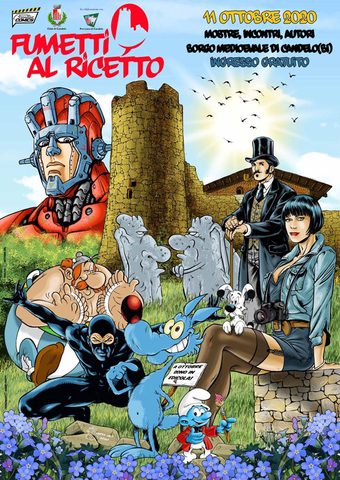 Guarda la locandina di Fumetti al Ricetto 2020…