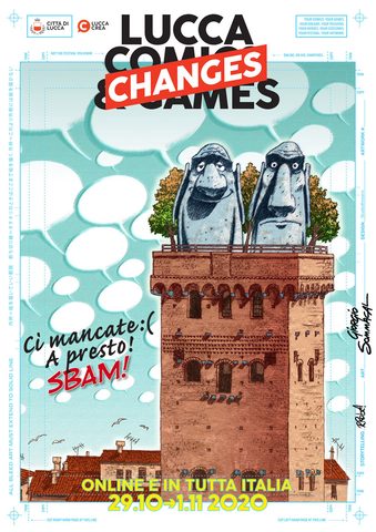 Sbam-poster per Lucca