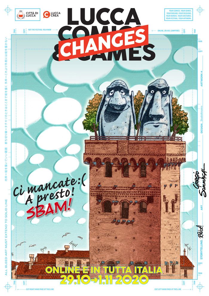 Sbam-poster per Lucca