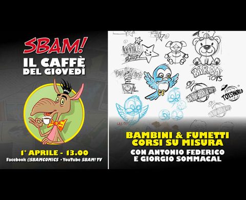 Il caffè del giovedì (7): bambini & fumetto. I corsi dedicati