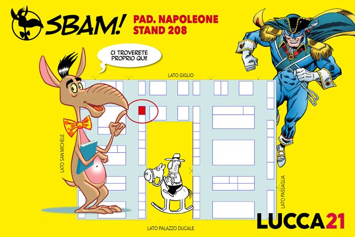 Sbam! a Lucca Comics: ecco dove saremo