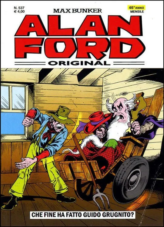 Alan Ford nr. 537, marzo 2014: è l'esordio ai disegni di Luka Bonardi (ma la copertina è una storica immagine diPaolo Piffarerio)