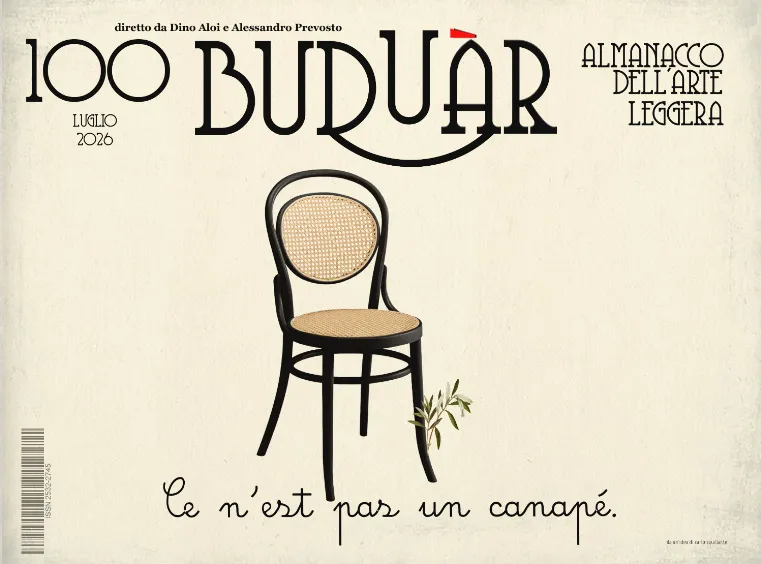 Copertina del numero 100 di Buduàr
